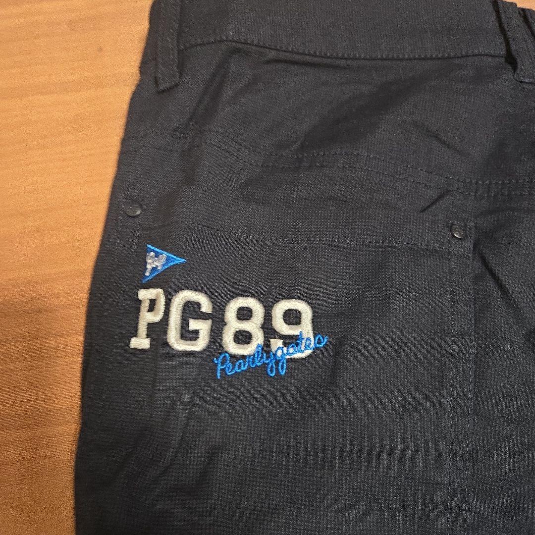【美品】PG89 ゴルフ　ネイビー　スリムフィットパンツ　ジョガータイプ