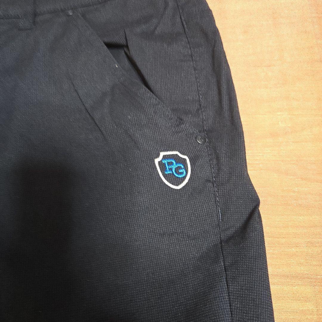 【美品】PG89 ゴルフ　ネイビー　スリムフィットパンツ　ジョガータイプ