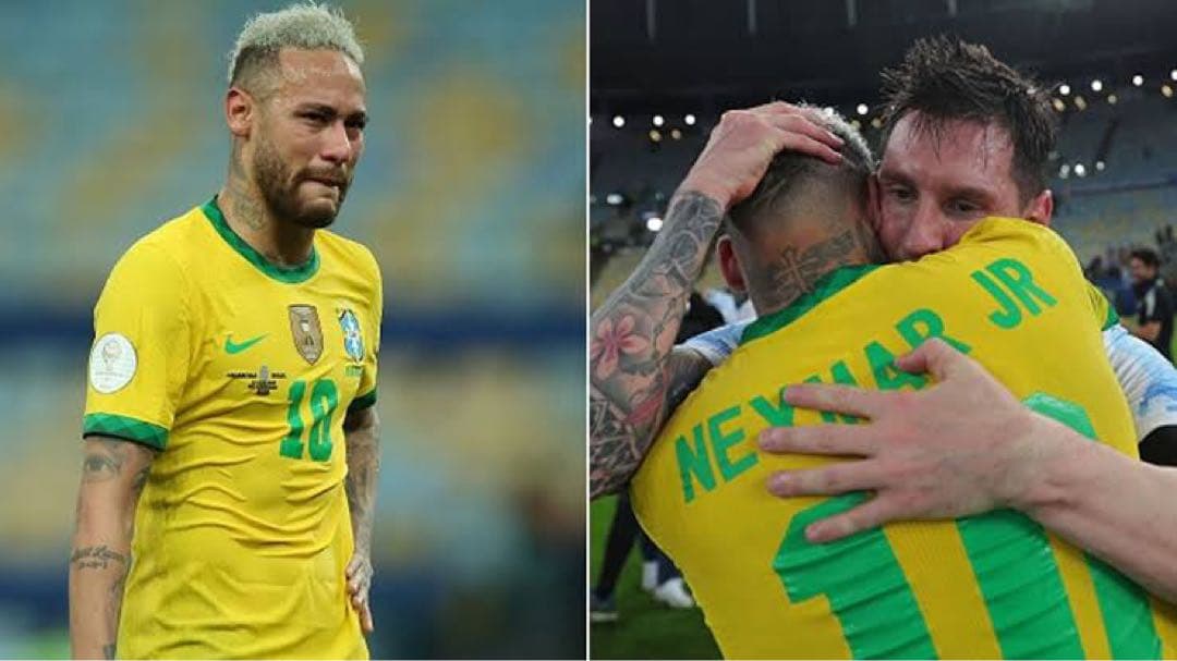 ネイマール　ユニフォーム　ブラジル代表　コパアメリカ決勝　支給品　証明書・写真付