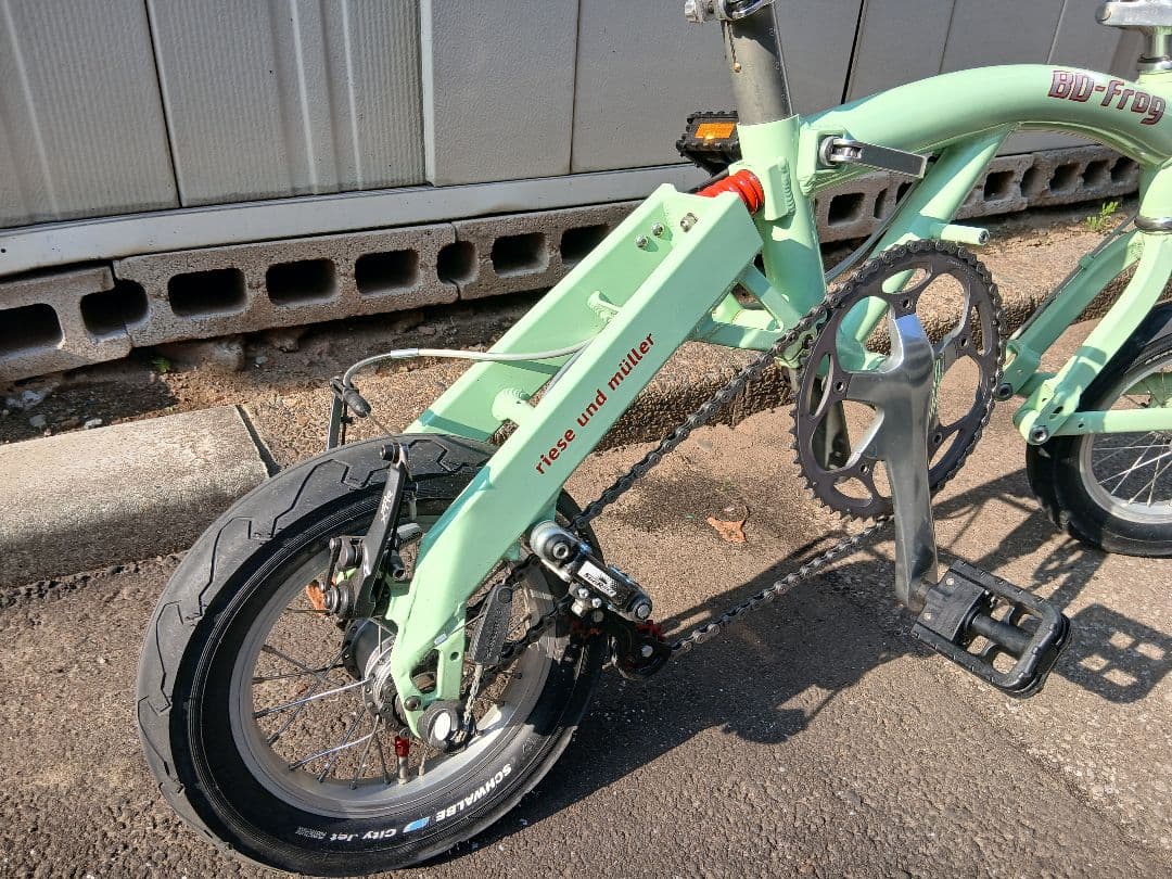 折り畳み自転車　BD -フロッグ