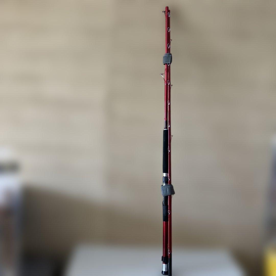 ♢【り12】釣り竿 がまかつ レッドアーク 350cm カーボンロッド