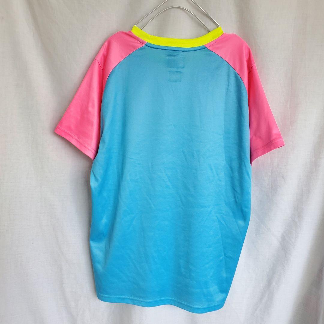 YONEX ヨネックス 模様 ピンク ウェア 半袖 Tシャツ バドミントン
