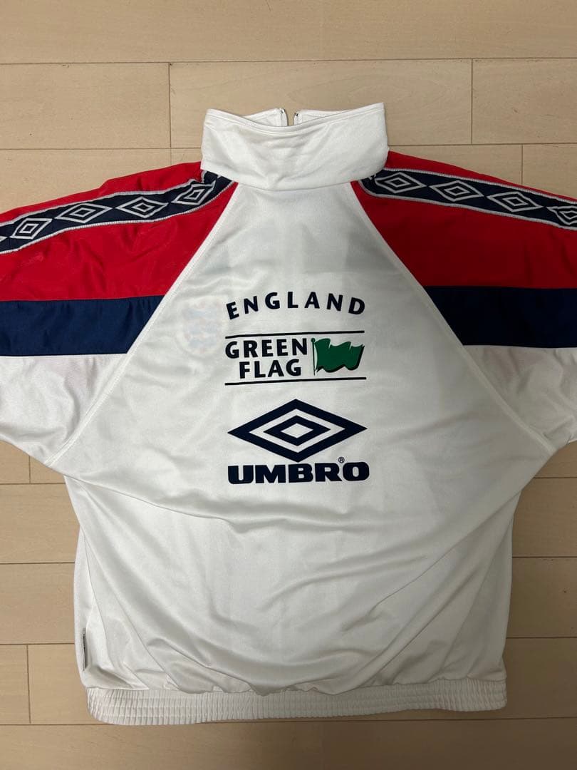 【在原みゆ紀着用】UMBRO イングランド代表 トラックジャケット 90s M