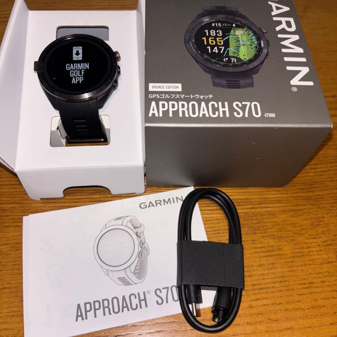 〔未使用〕ブロンズエディション Garmin Approach S70 ガーミン