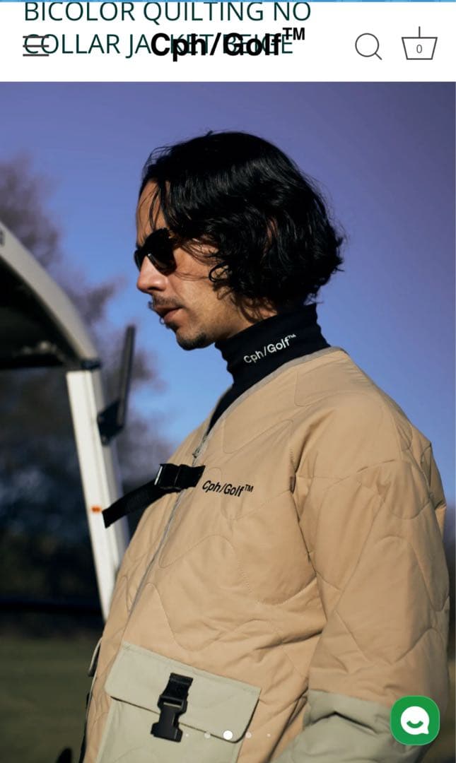 Cph/Golf メンズ セットアップ 中綿 ジャケット パンツ