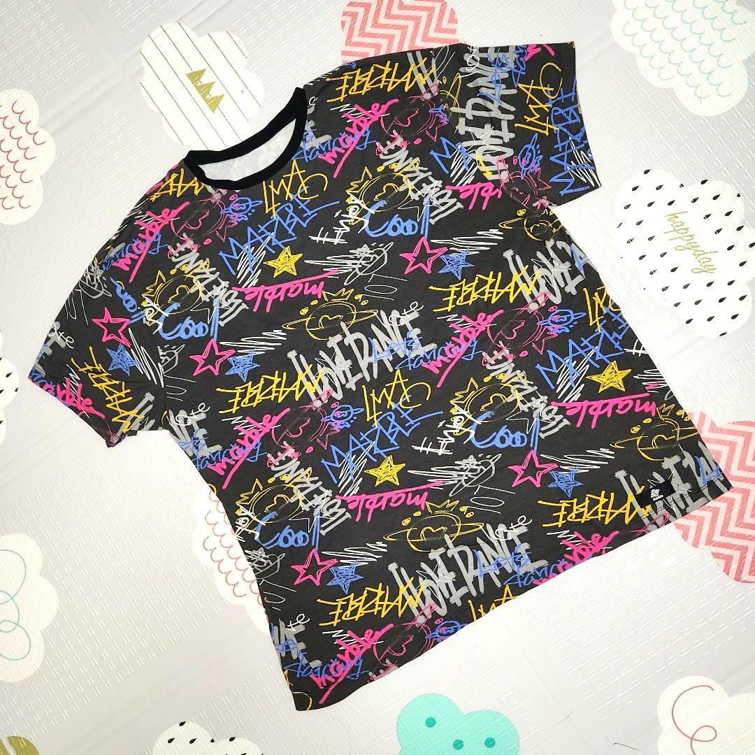 【超美品】総柄BigT ユニセックス Tシャツ