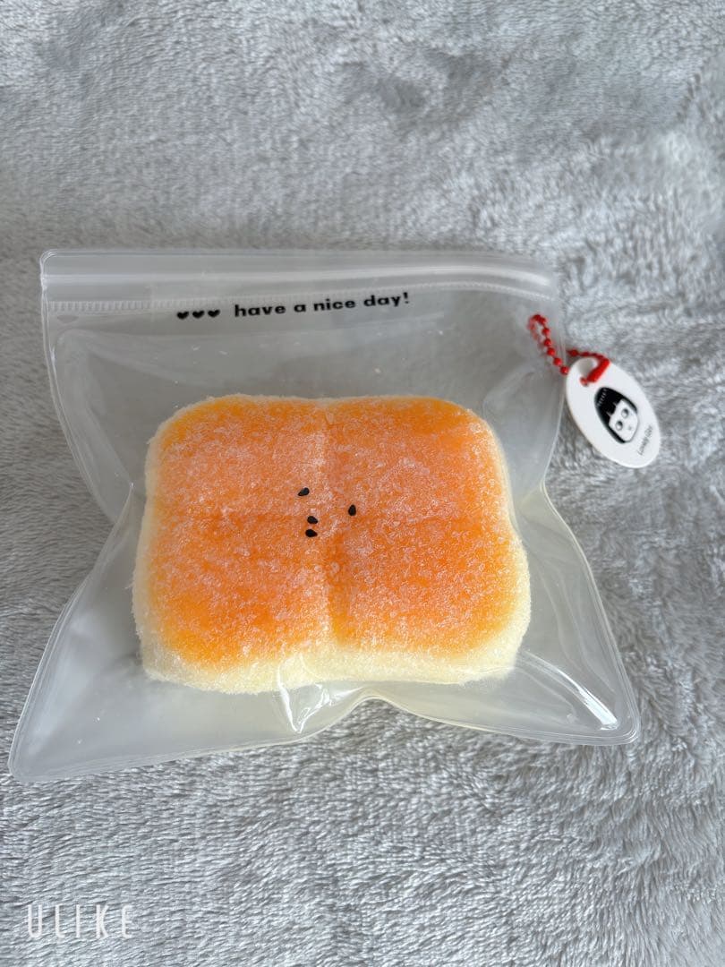 DIY Ladodo スクイーズセット　ふわふわパン　粉付き