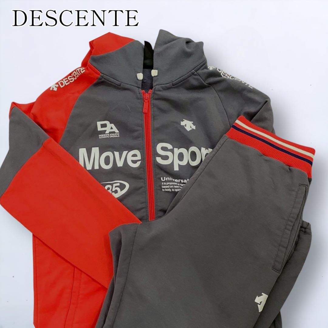 【デサント】ジャージ上下セット セットアップ パーカー Move Sport