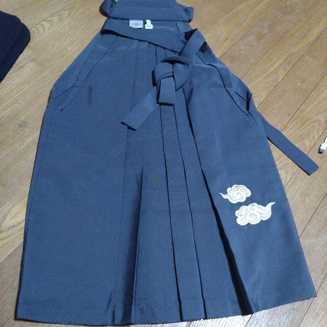 卒園★式部浪漫★水色市松羽織★袴★長着★小物★雪駄