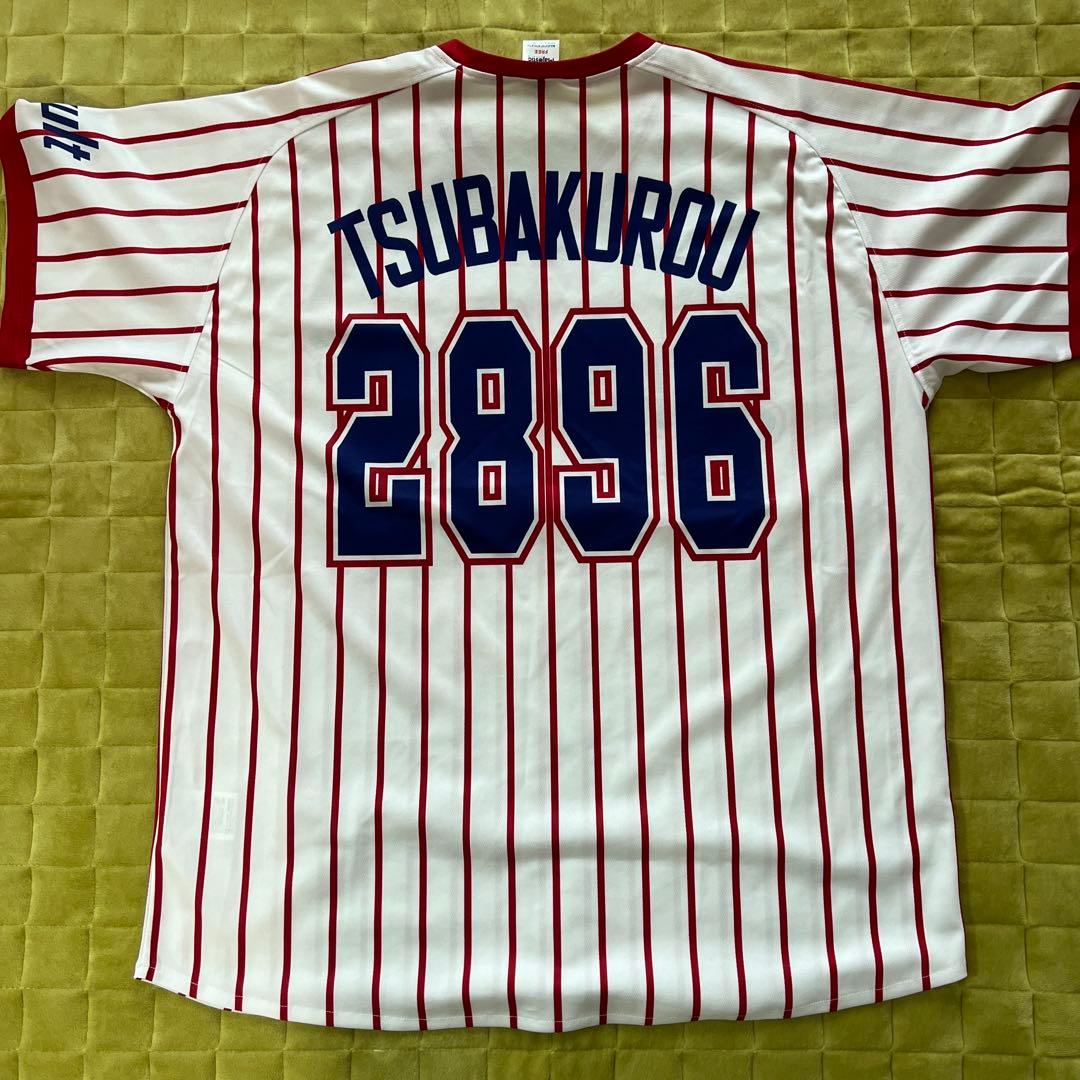 東京ヤクルトスワローズ　つば九郎　復刻ユニフォーム2896 サイズフリー