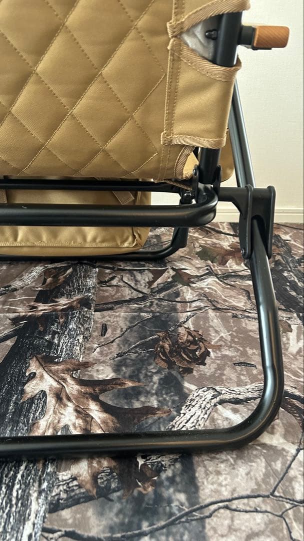 美品　WAQ Reclining Low Chair リクライニングローチェア