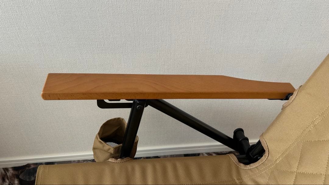 美品　WAQ Reclining Low Chair リクライニングローチェア