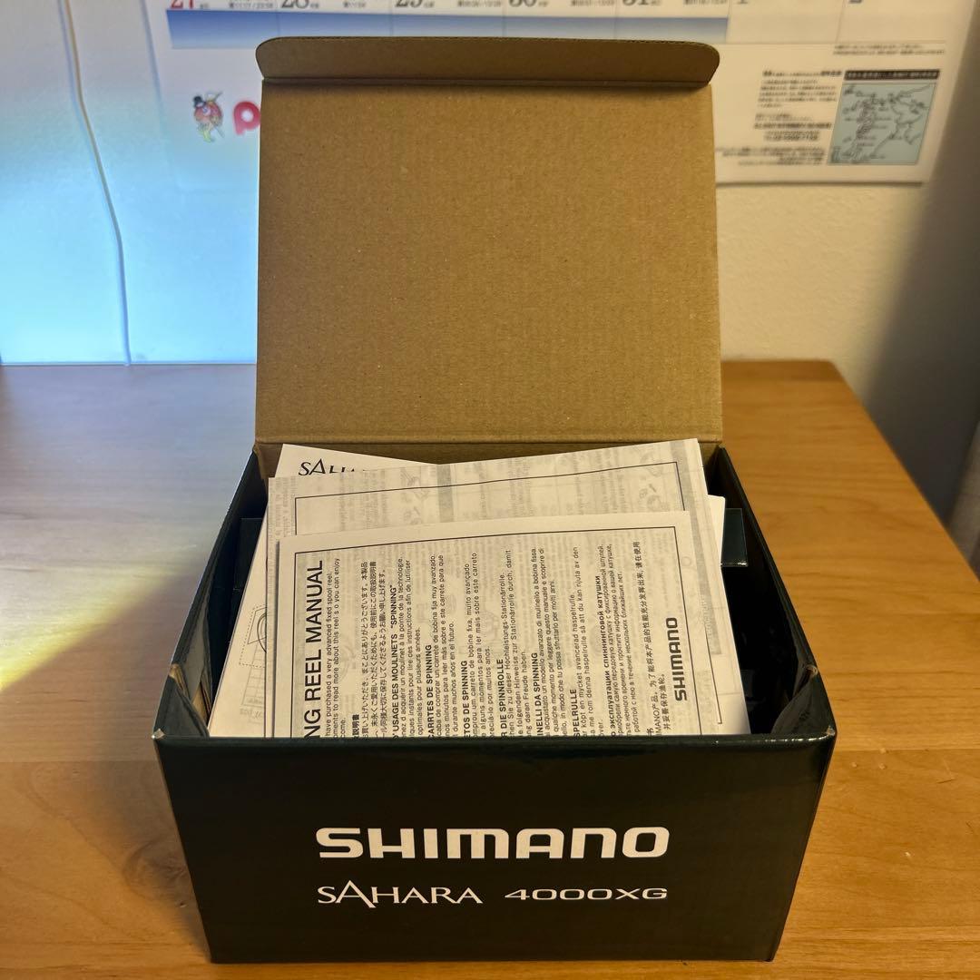 SHIMANO SAHARA4000XGリール リーダー40LD #12