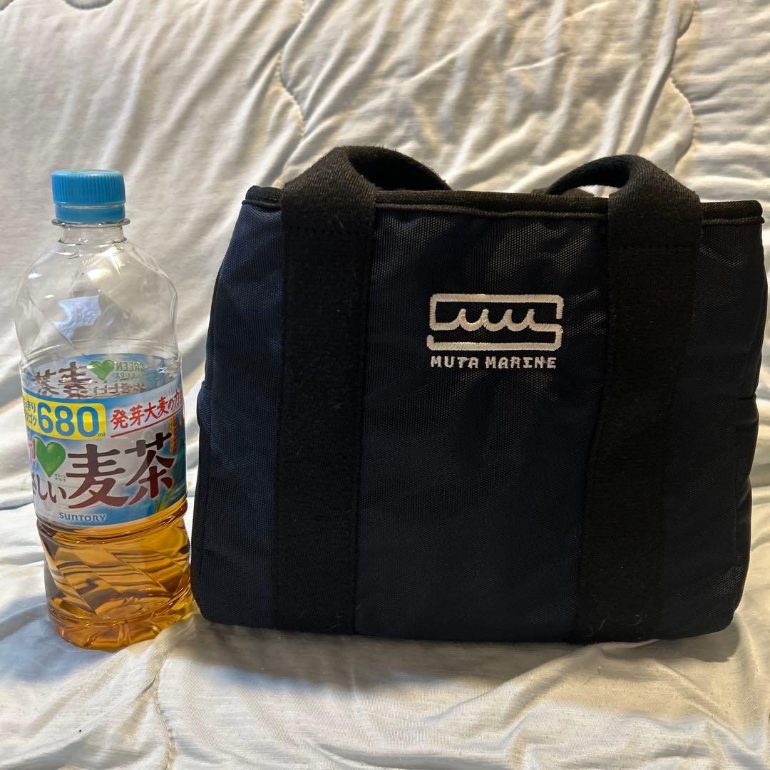 値下げ！　MUTA MARINE 保冷機能付き　カートバッグ　ネイビー