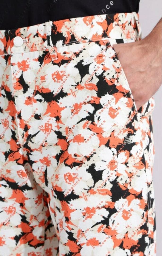 ニューバランスゴルフ ハイビスカスショートパンツ　サイズM 新品