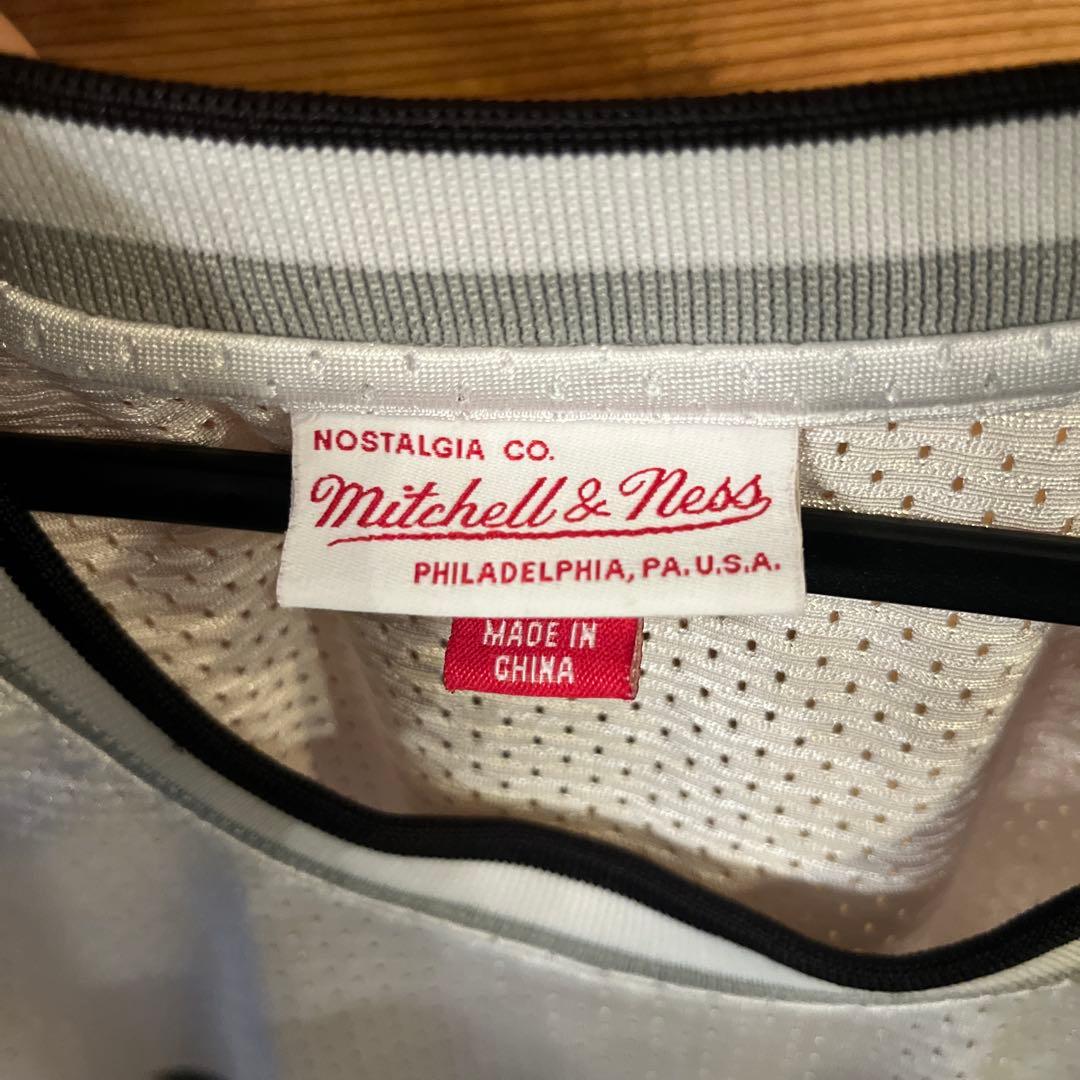 【Mitchell & Ness】NBAブルックリン・ネッツ ゲームシャツ白 L