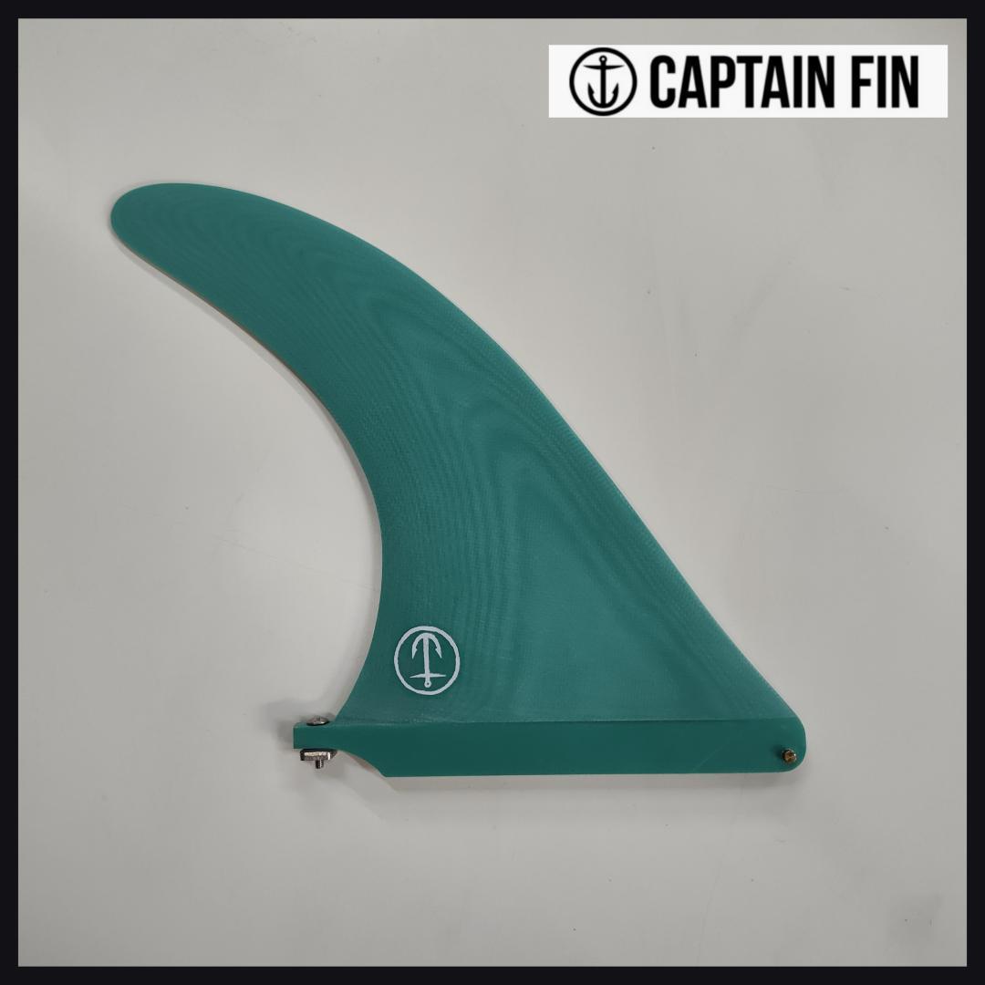 CAPTAIN FIN / CF RAKED 9.5\"　ターコイズ　サーフィン