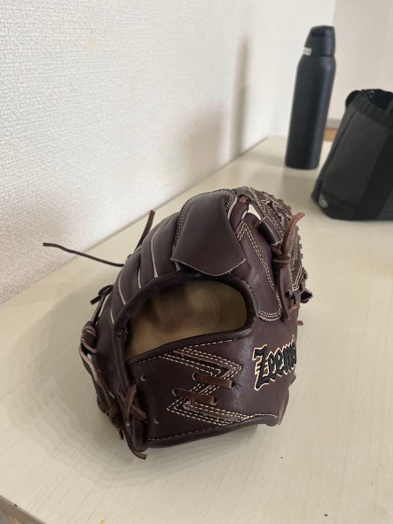 ジームス軟式グローブ ブラウン
