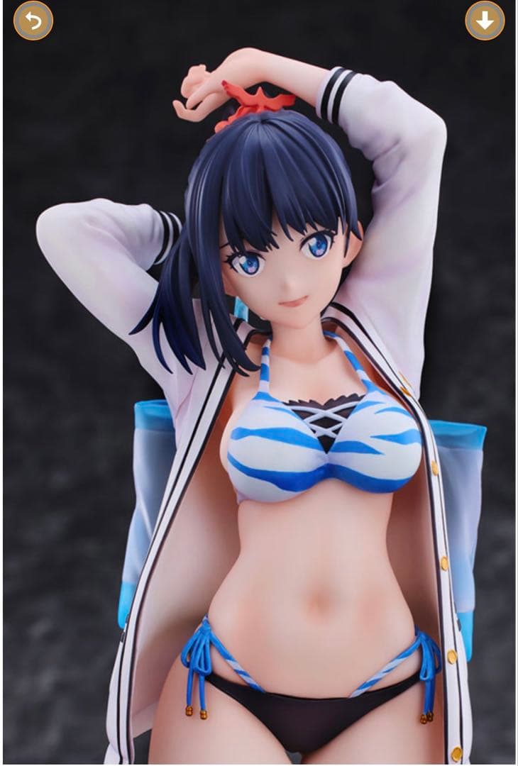 【新品未開封】SSSS.GRIDMAN 宝多六花 1/7完成品フィギュア