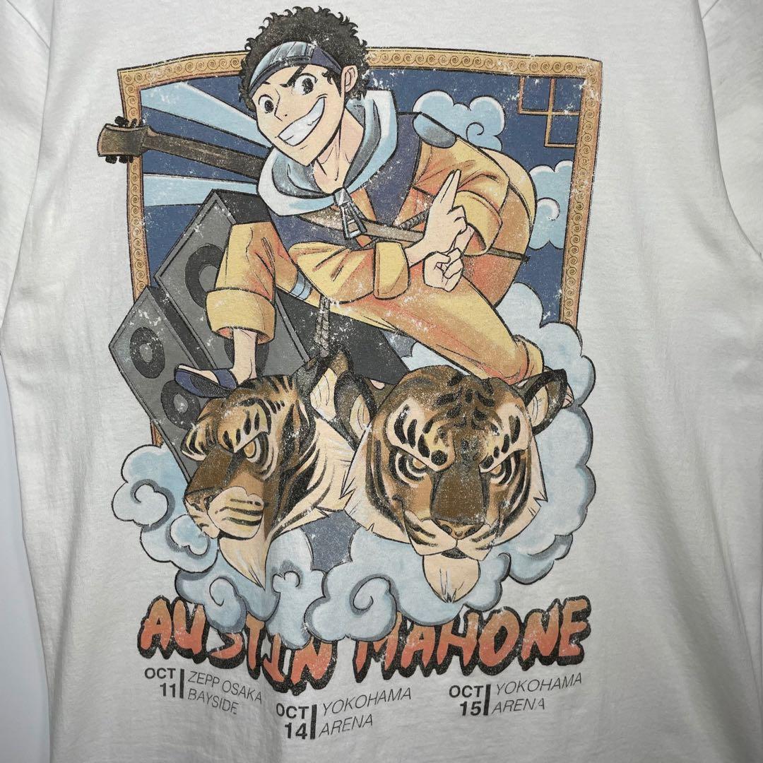 AUSTIN MAHONE オースティンマホーン　Tシャツ　サイズM 希少　古着