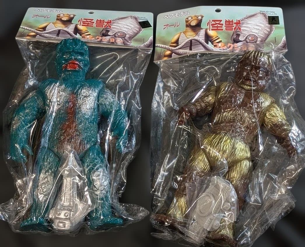 サンダ＆ガイラ（ベアモデル）オール怪獣コレクション ２体セット
