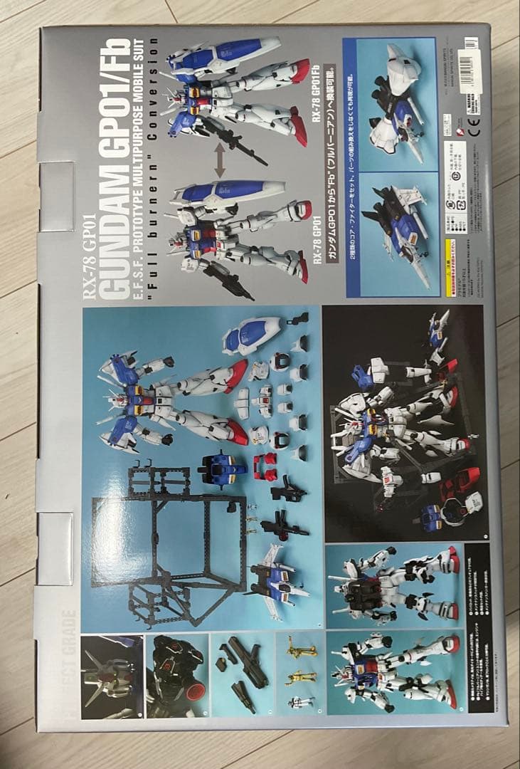 GUNDAM GP01/Fb 1/60 スケール