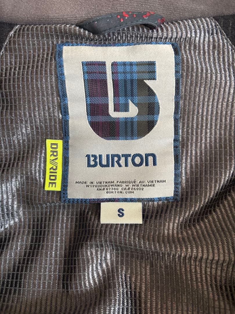 Burton スノーボードウェア Sサイズ カモフラージュ