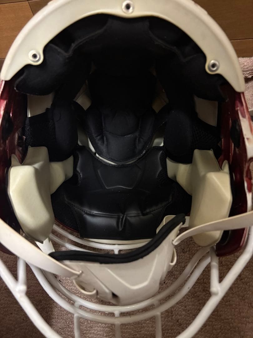 Riddell アメリカンフットボールヘルメット 赤