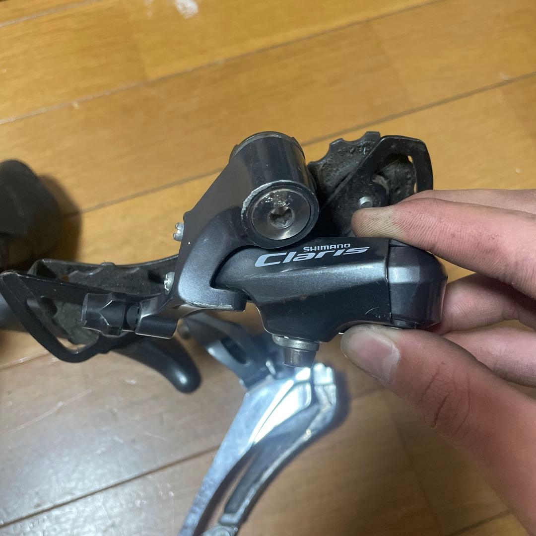 Shimano Claris シフター、ディレーラーセット