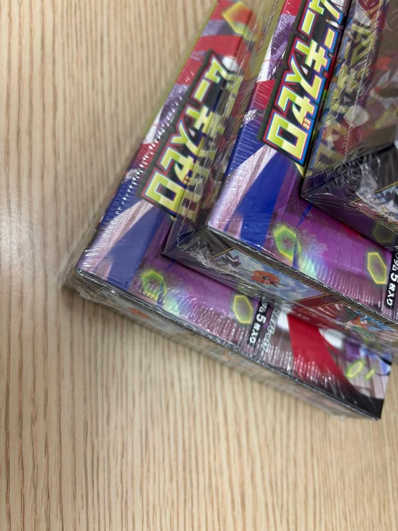 ポケモンカードMEGAドリームex3BOX ムニキスゼロ3BOXシュリンク付き