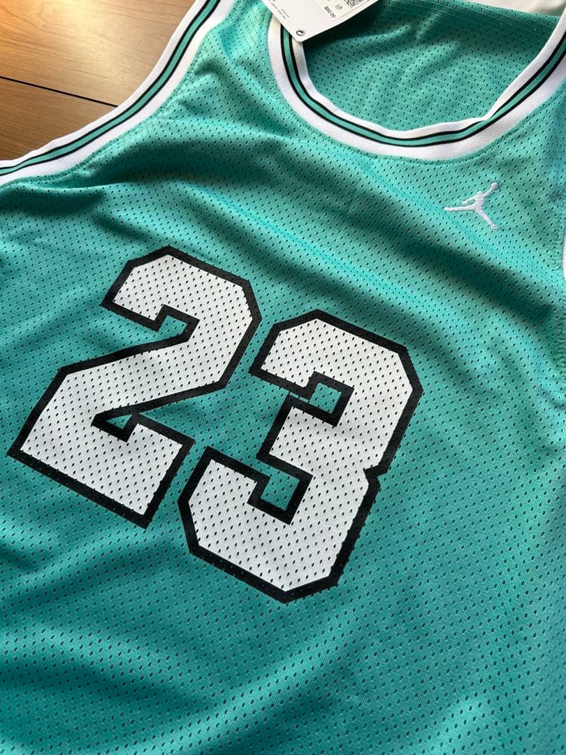 新品● Jordan ユニフォーム23 ティファニーブルー　XL ジャージー