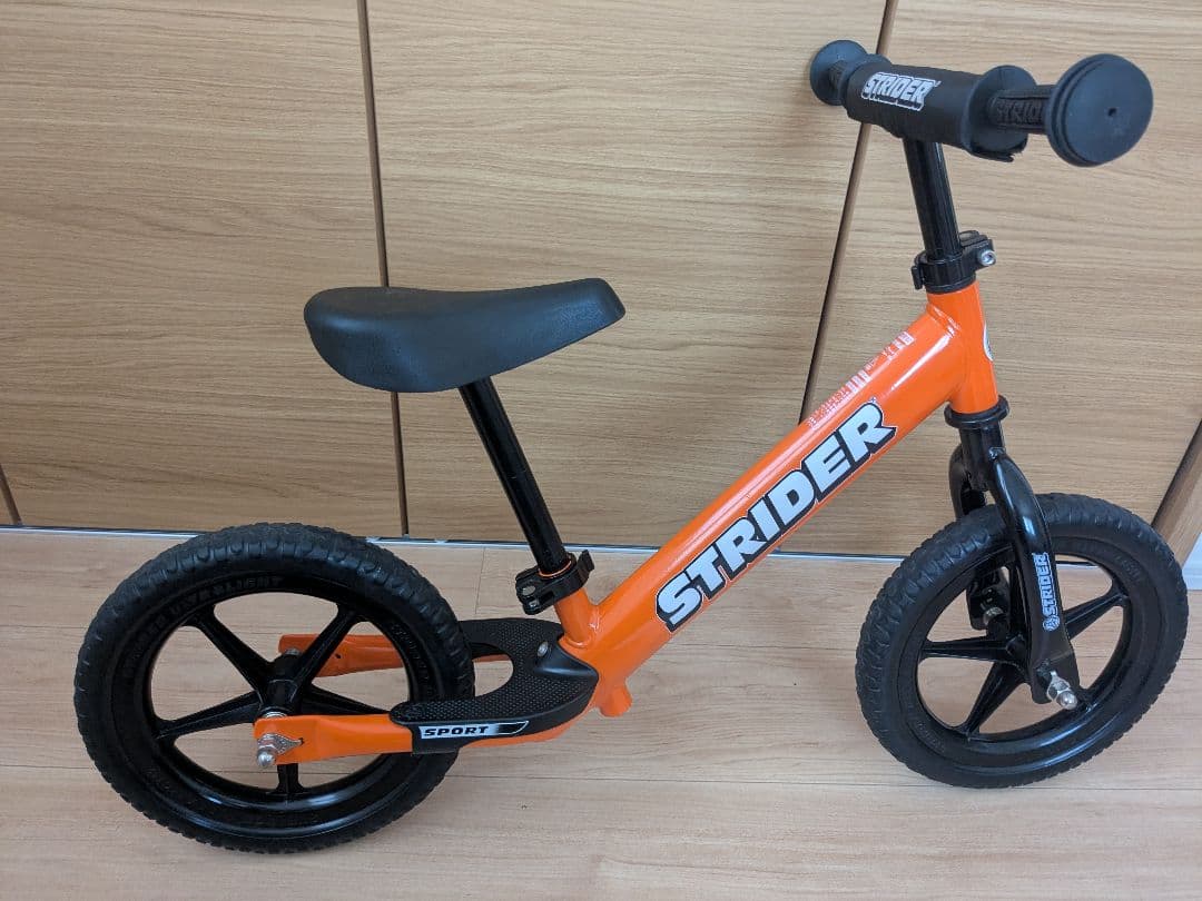 本州限定【美品】STRIDER ストライダー　オレンジ　12インチ　キックバイク