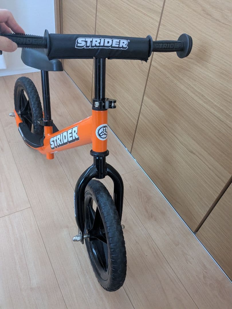 本州限定【美品】STRIDER ストライダー　オレンジ　12インチ　キックバイク