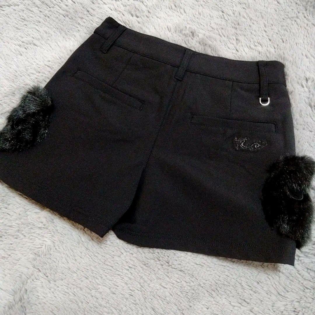 ダンスウィズ♡肉球*ファー♡キュロットスカート♡S　ゴルフ スポーツ