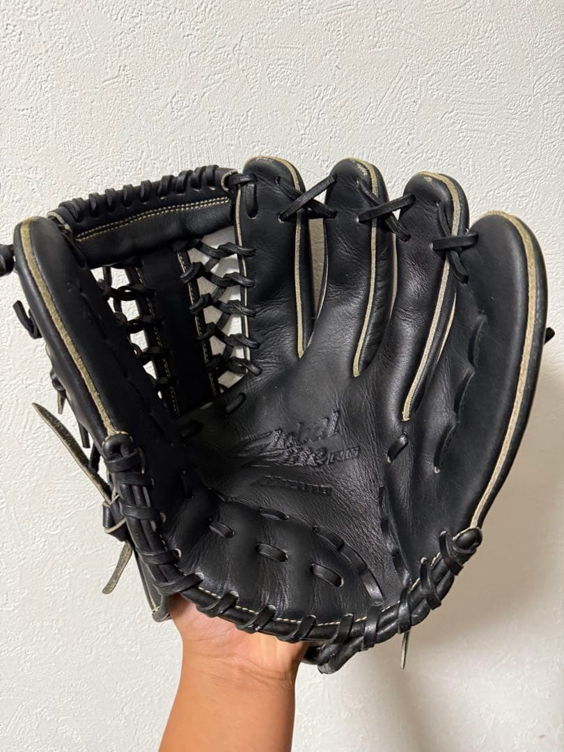 値下げMizuno Global Elite ブラック 軟式グローブ少年用即戦力