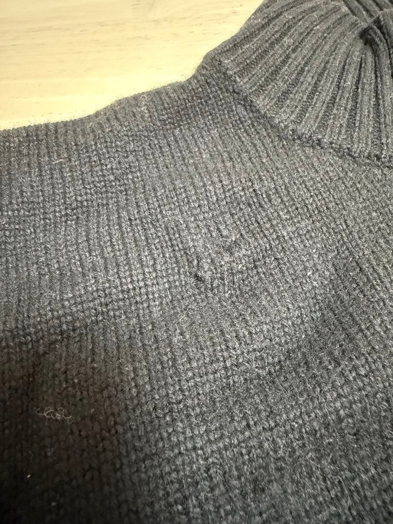 DESCENTE GOLF デサントゴルフ　ハイネックケーブルセーター