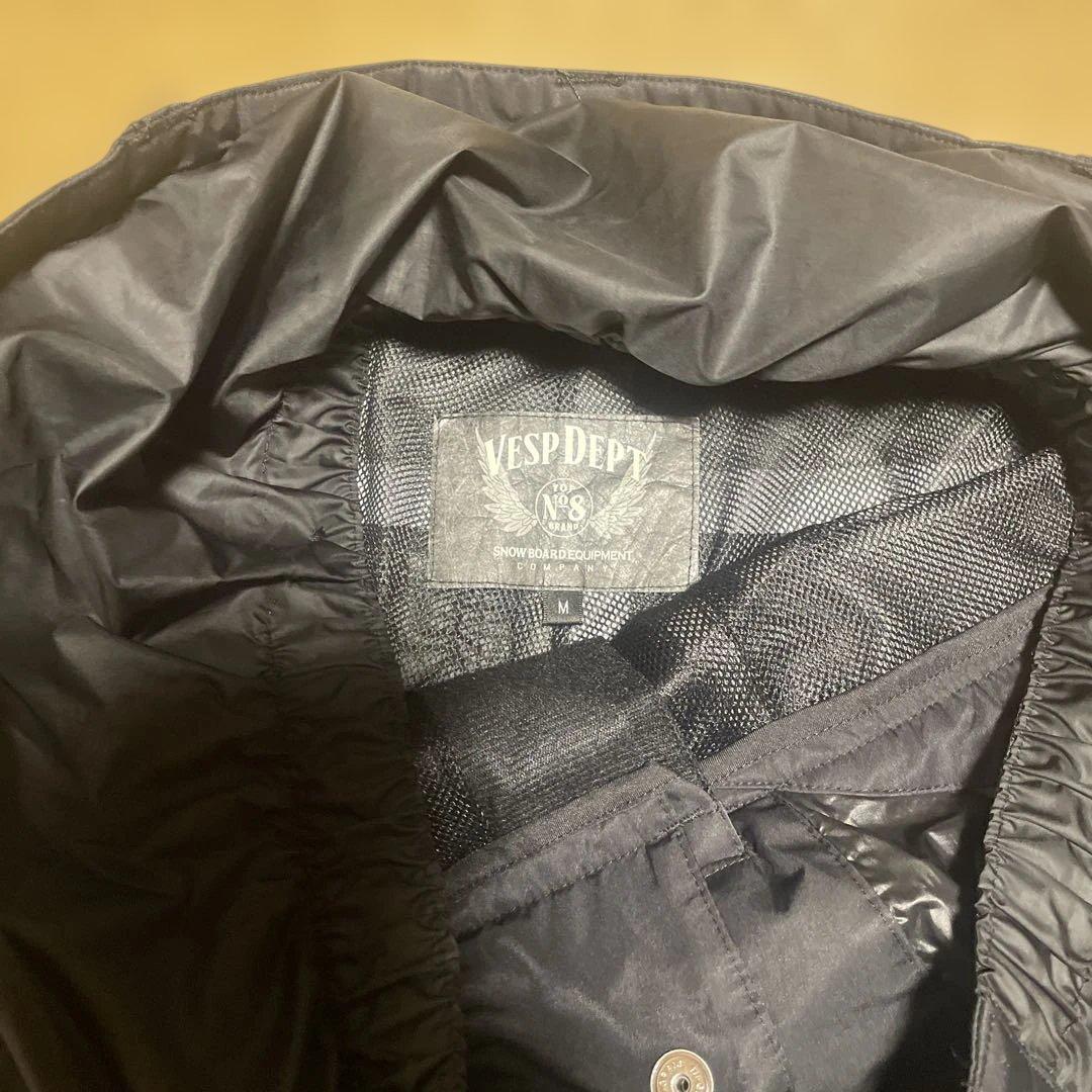 《VOLCOM＋VESP》スノーボードウェアセット 黒/白　Mサイズ