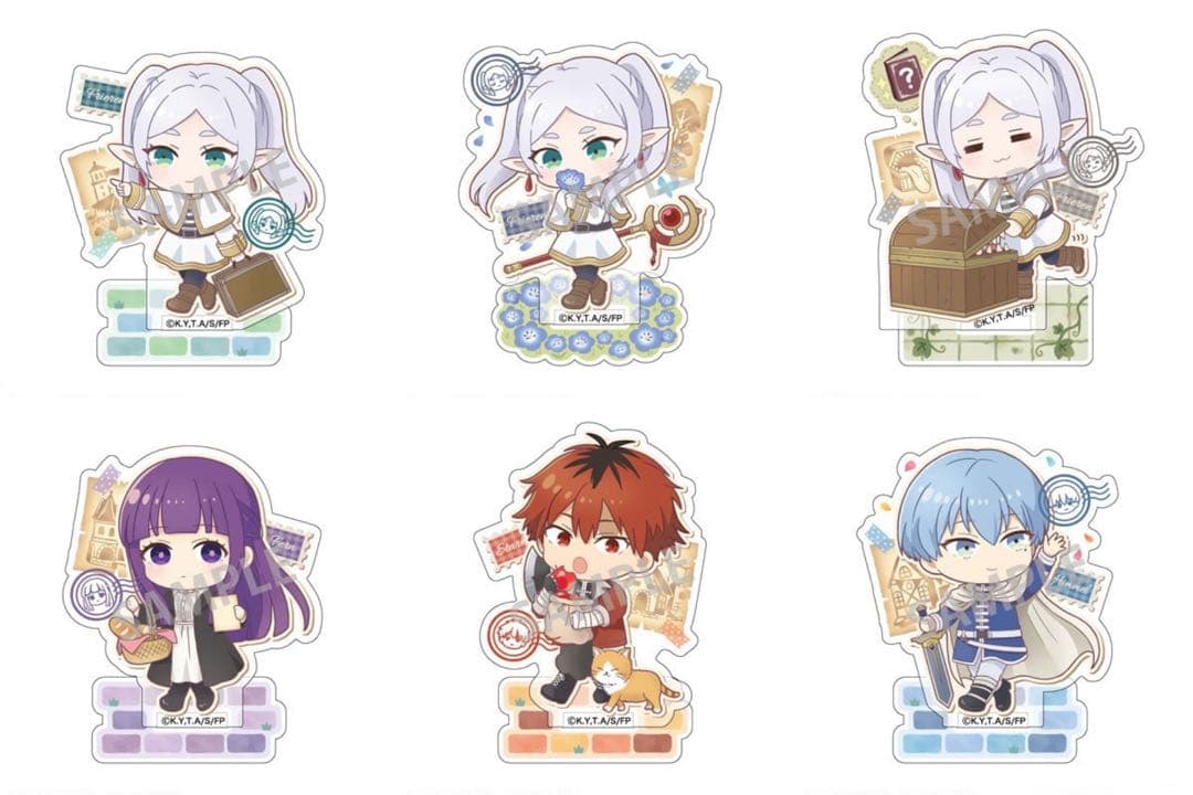 新品未開封！葬送のフリーレン アクリルスタンド キャラっと旅 全6種