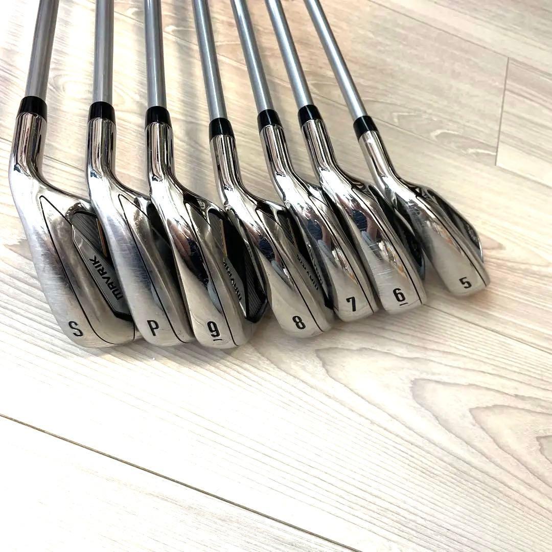 キャロウェイマーベリック　セット 1W5W4H5~9APASWPT FLEX Ｓ