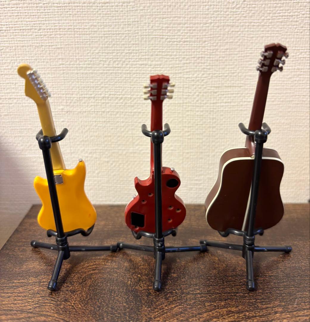 BECK ギターコレクション フィギュア スタンド ケース ルシールなど 9本