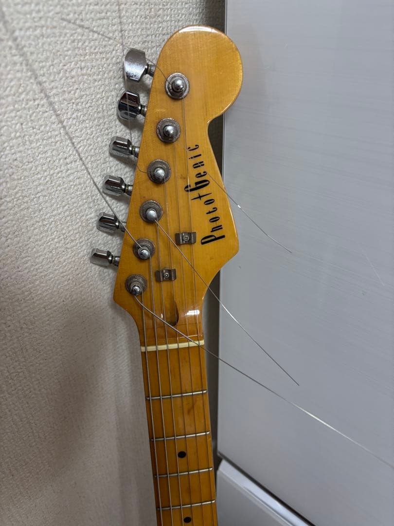 Photogenic エレキギター ストラトキャスター　マッチングヘッド