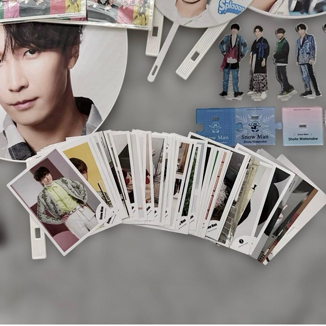  Man 渡辺翔太 うちわ アクリルスタンド 写真 まとめ売り
