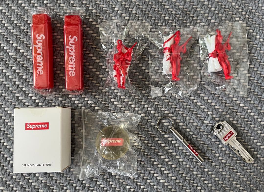 Supreme 小物 ノベルティ ステッカー ボックスロゴ セット