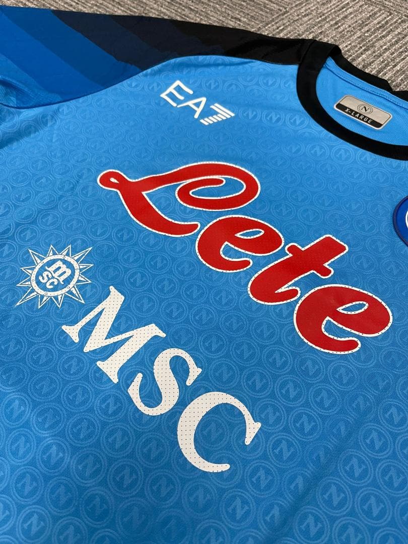 オーセンティック 2022-23 ナポリ ホーム ユニフォーム オシムヘン XL