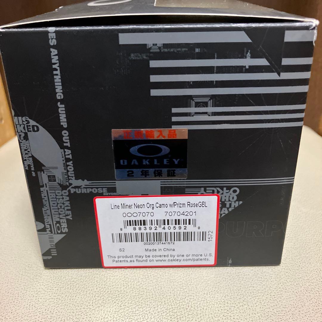 未使用オークリーOAKLEYスノーゴーグルスキースノーボードプリズムレンズ