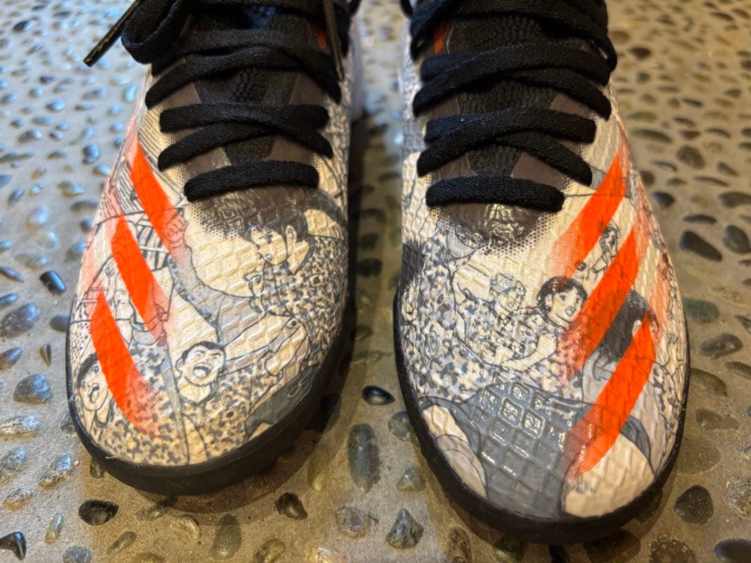 美品キッズ　レア　adidas キャプテン翼　シューズ 20cm、サッカーボール