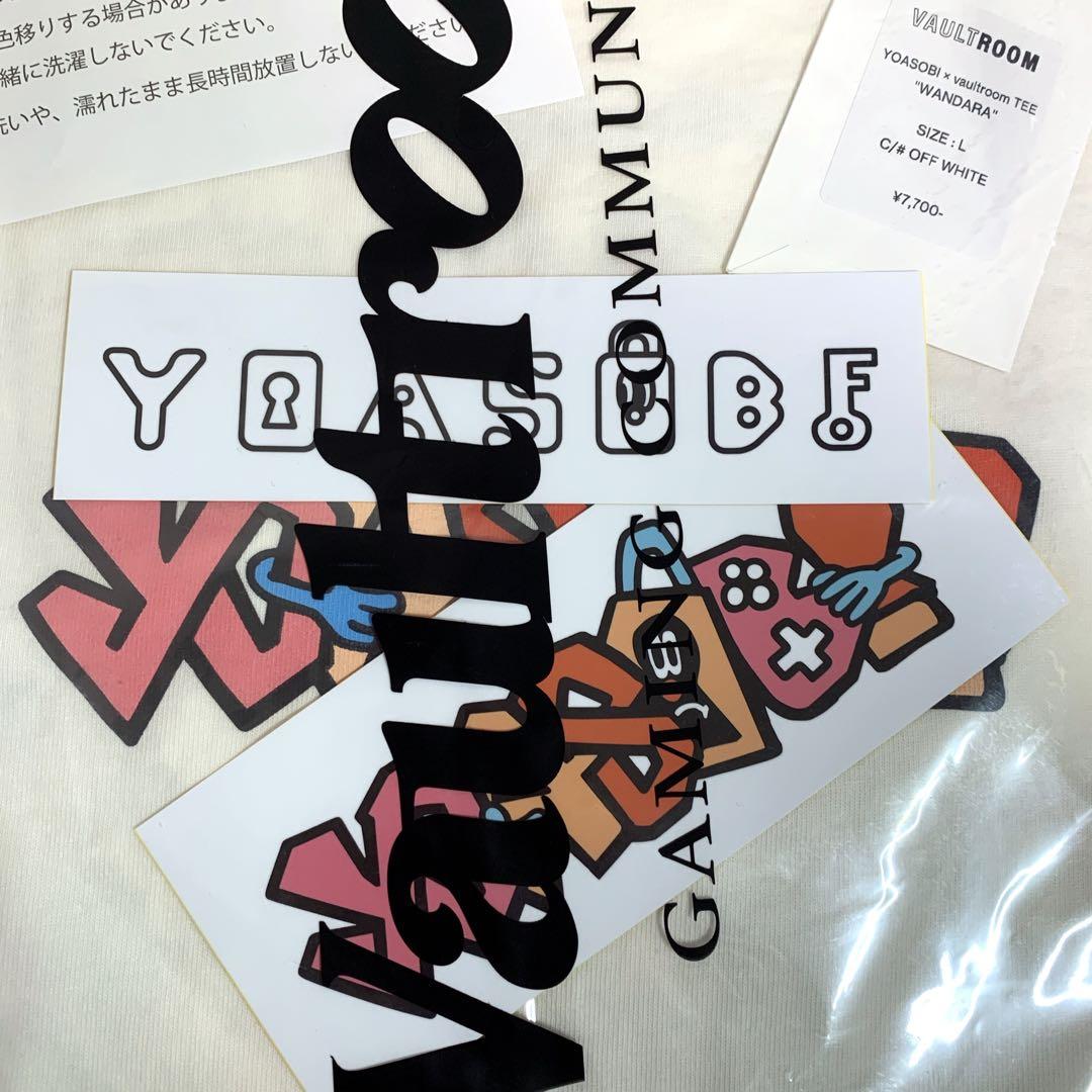 YOASOBI WANDARA ホワイト 2025 ボルトルーム Tシャツ L