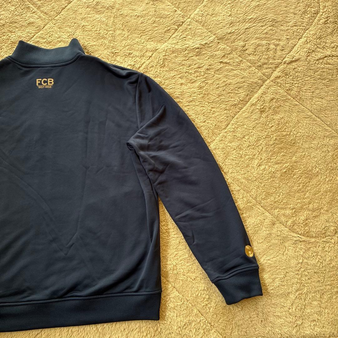 希少サイズ　Nike FC Barcelona バルセロナ　刺繍ロゴ　ジャージ