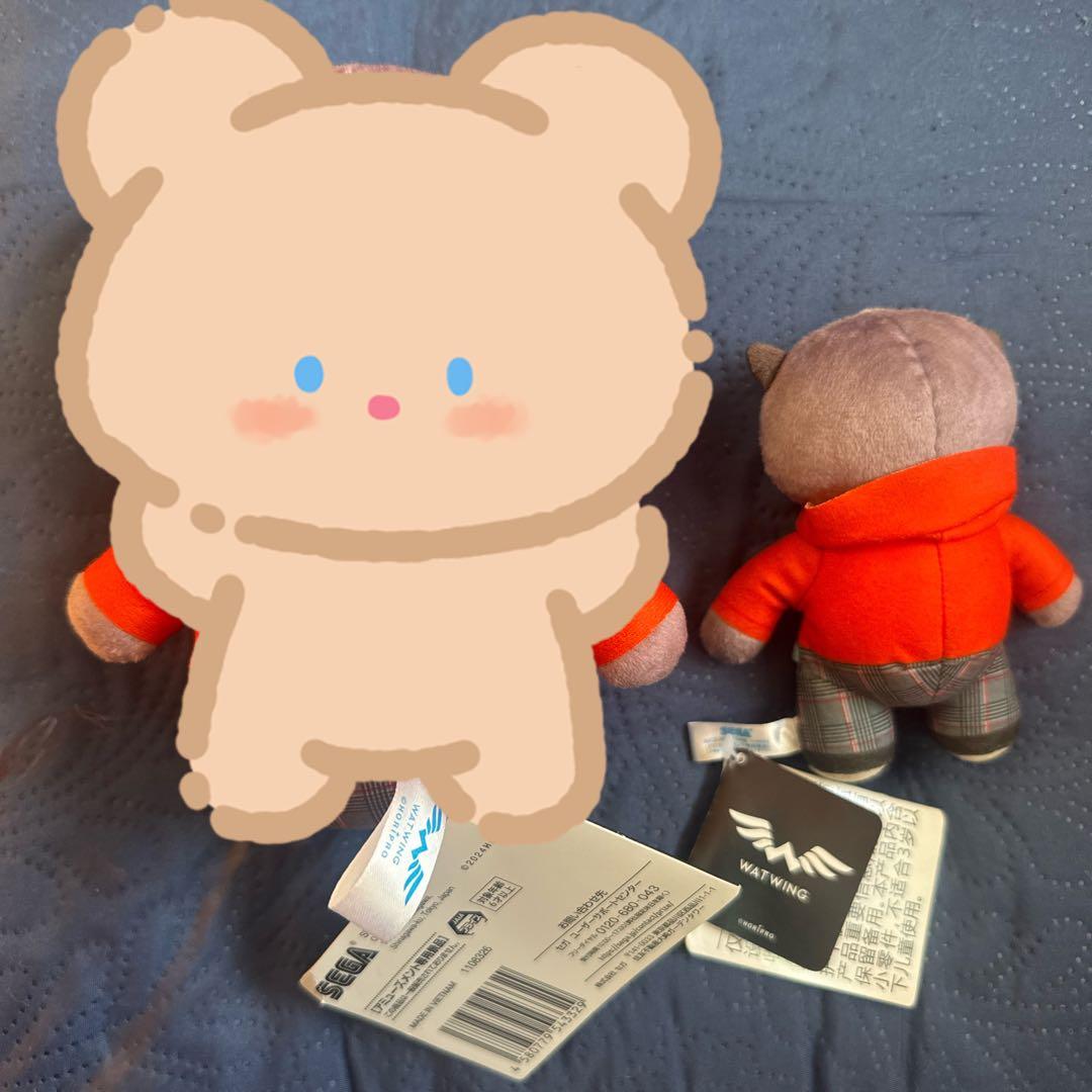 WATWING セガプラザ ぬいぐるみマスコット 鈴木曉