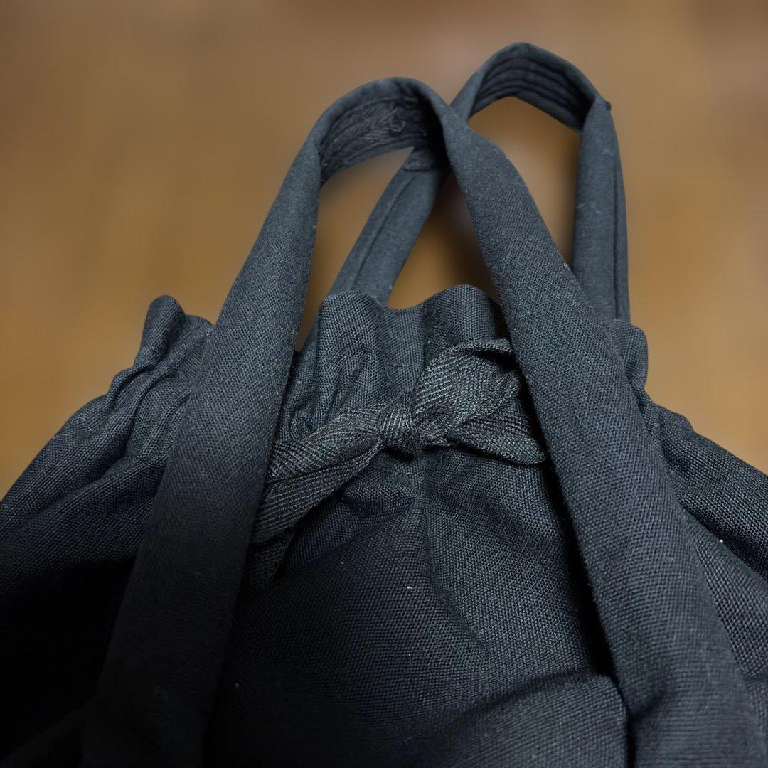 Repetto ダウンバック　リリー　バレエレッスンバッグ ブラック　ダウン素材